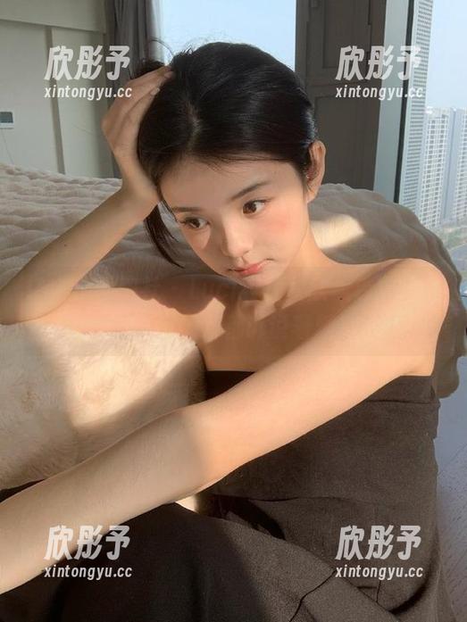 IMiss爱蜜社 - Lucky沈欢欣黑色写真私拍：每一张图片都诉说着她的故事