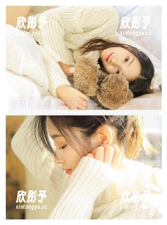 蜜桃社 - 初月可爱写真合集，精美原图和独家壁纸尽在此处