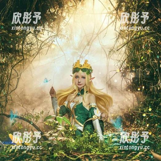 超级小禾儿 绝美写真大放送:超级小禾儿带你领略碧蓝航线罗恩苍翠的魅力!